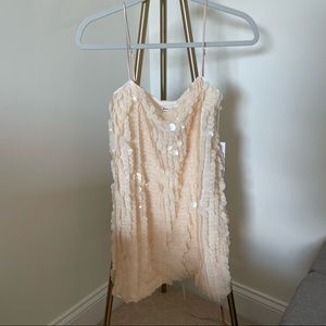 NWT Reformation Alisha Sequin Dress